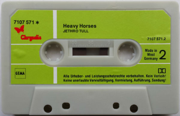 Jethro Tull - Heavy Horses (Cass, Album, Dol)