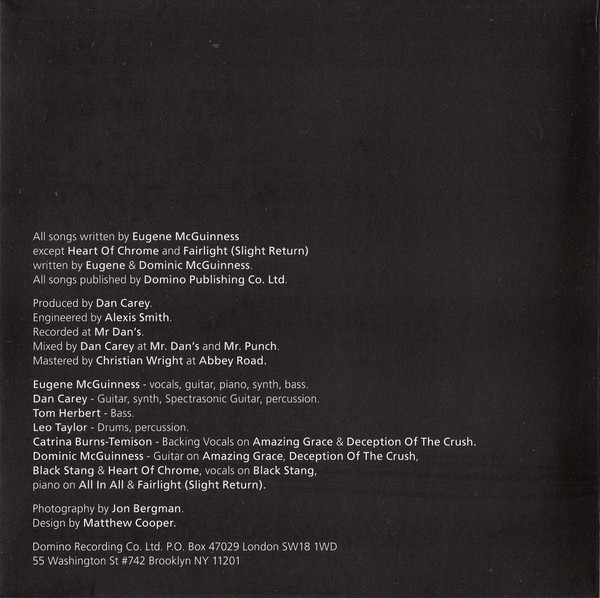 Eugene McGuinness - Chroma (CD, Album)