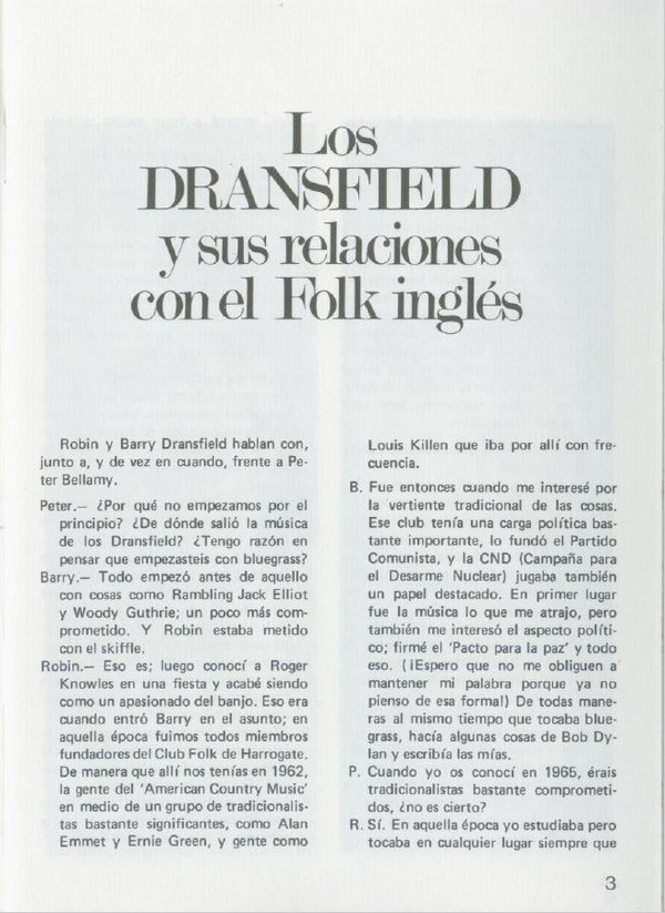 Dransfield - The Fiddler's Dream (El Sueño Del Violinista) (LP, Album)