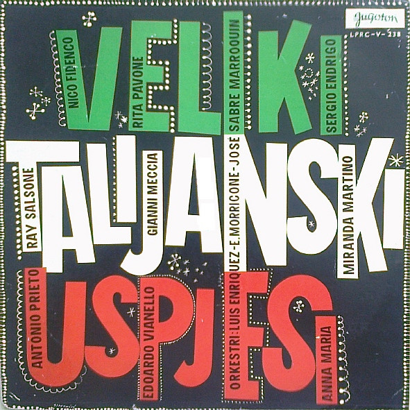 Various - Veliki Talijanski Uspjesi (LP, Comp)