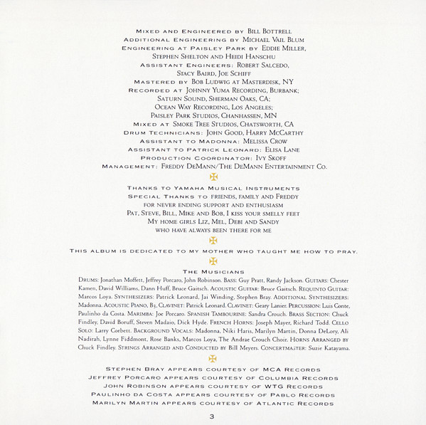 Madonna - Like A Prayer (CD, Album)