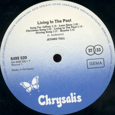 Jethro Tull - Living In The Past (2xLP, Comp, RE)