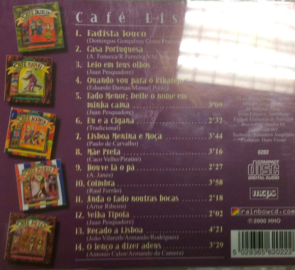 Various - Cafe Lisboa (CD, Album)