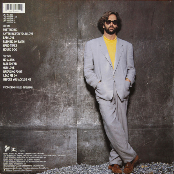 Eric Clapton - Journeyman (LP, Album, Gat)