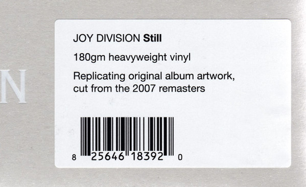 Joy Division - Still (2xLP, Album, RE, RM, 180)