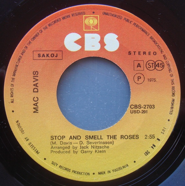 Mac Davis - Stop And Smell The Roses (7