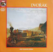 Karajan*, Dvořák* - Sinfonie Nr. 8 G-Dur Op. 88 / Sinfonie Nr. 9 E-Moll Op. 95 (LP, Comp, RE, RM)