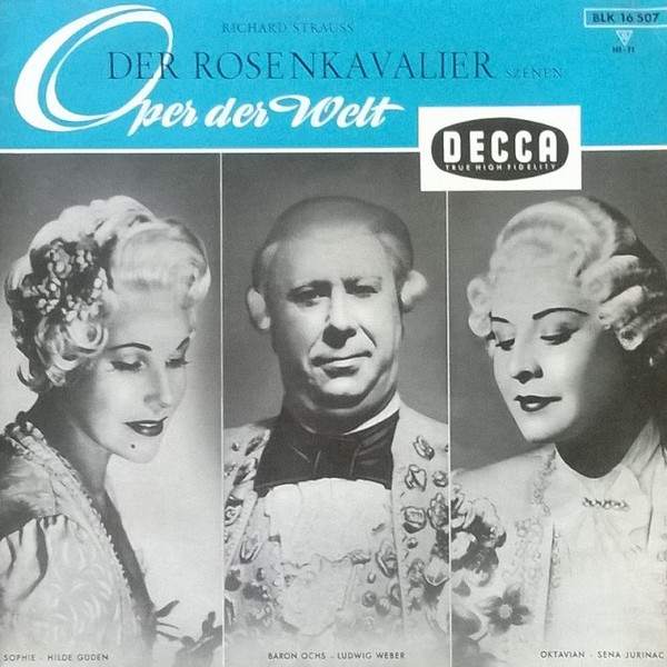 Richard Strauss / Wiener Philharmoniker / Erich Kleiber - Der Rosenkavalier (LP)