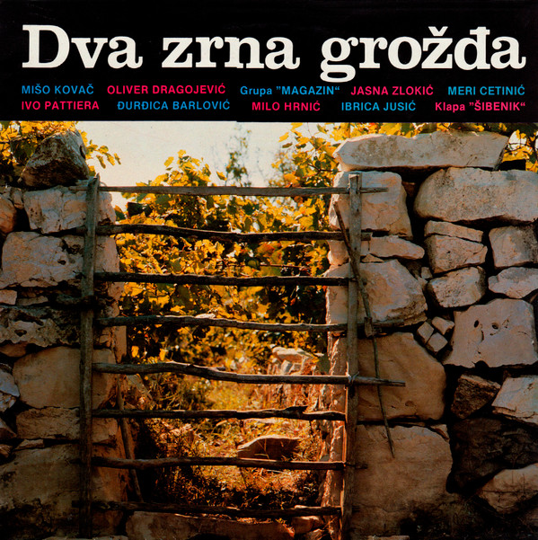 Various - Dva Zrna Grožđa - Popularne Melodije Na Stihove Krste Jurasa (LP, Comp)