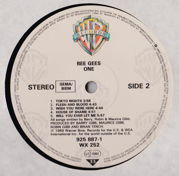 Bee Gees - One (LP, Album)