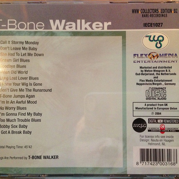 T-Bone Walker - Call It Stormy Monday (CD, Comp, RM)