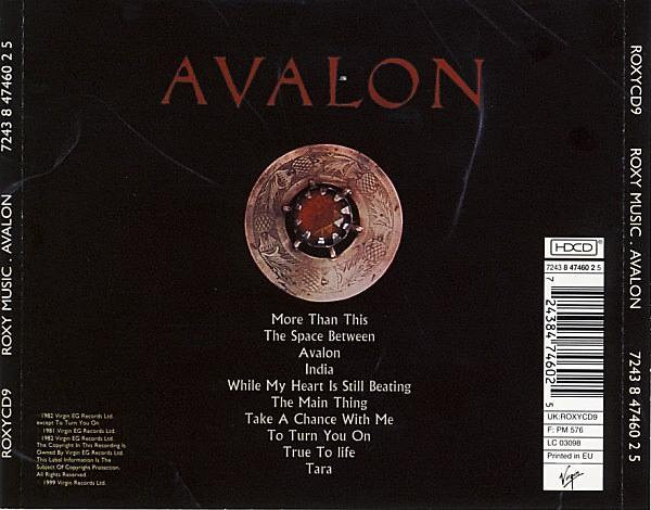 Roxy Music - Avalon (HDCD, Album, RE, RM, RP)