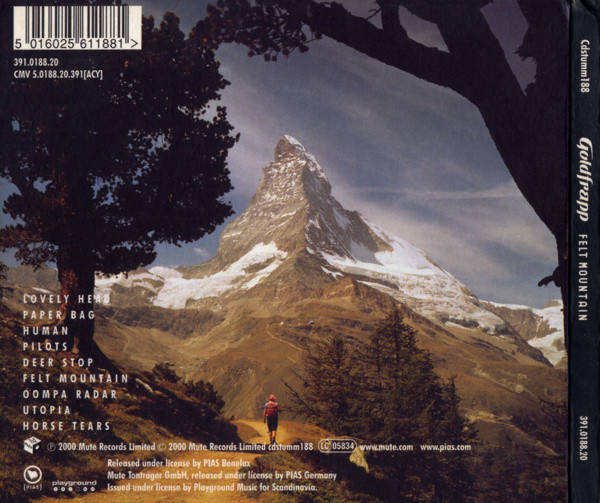 Goldfrapp - Felt Mountain (CD, Album, Dig)