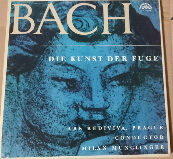 Johann Sebastian Bach - Ars Rediviva, Prague*, Milan Munclinger - Die Kunst Der Fuge (2xLP, RE + Box)