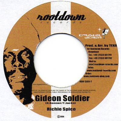 Richie Spice / Nosliw - Gideon Soldier / Wie Weit (7