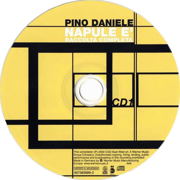 Pino Daniele - Napule E' - Raccolta Completa (2xCD, Comp)