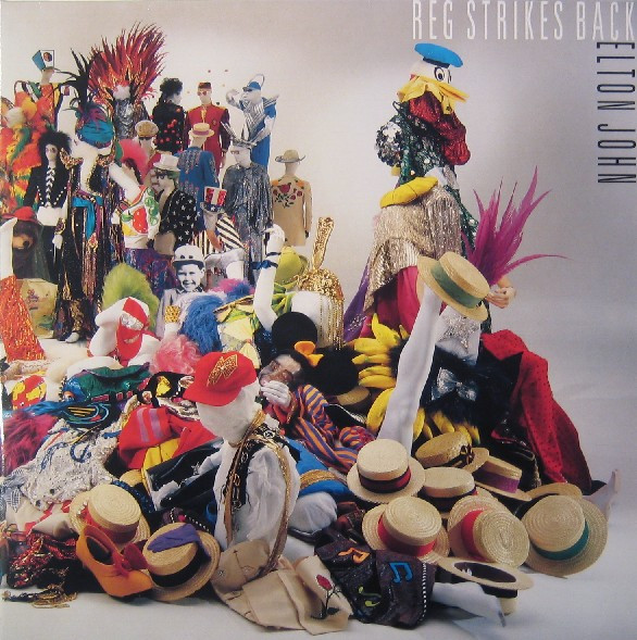 Elton John - Reg Strikes Back (LP, Album, Gat)