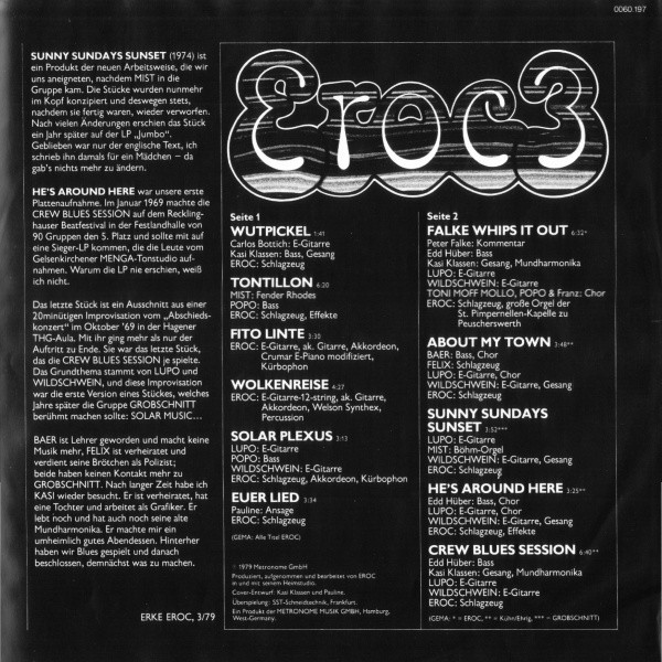 Eroc - Eroc 3 (LP, Album)