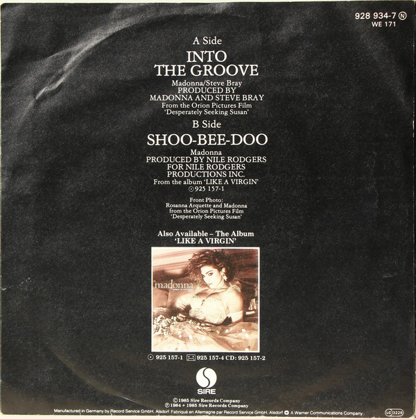 Madonna - Into The Groove (7