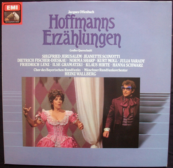 Jacques Offenbach - Hoffmanns Erzählungen - Großer Querschnitt In Deutscher Sprache (LP)