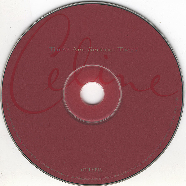 Celine Dion* - These Are Special Times (CD, Album)