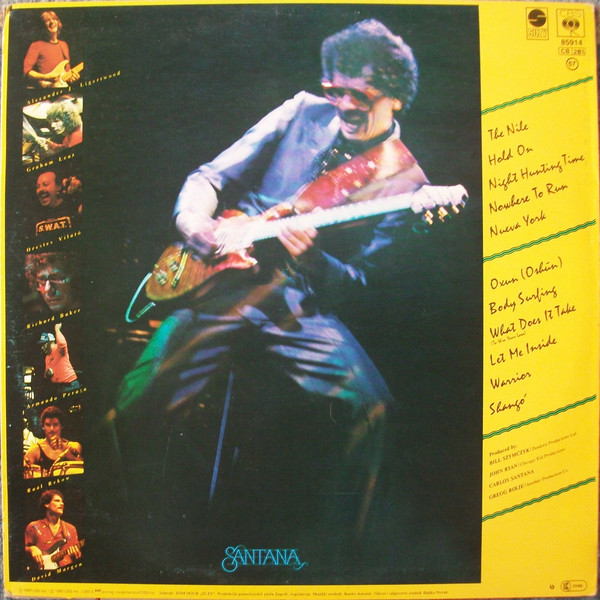 Santana - Shango (LP, Album, RE)