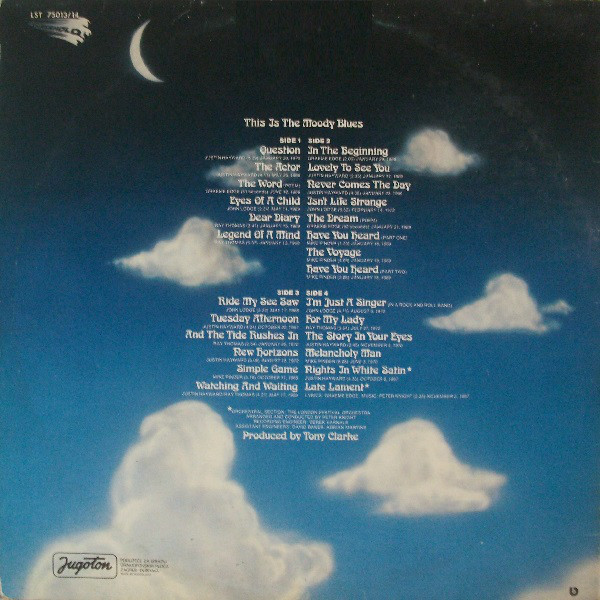 The Moody Blues - This Is The Moody Blues (2xLP, Comp, Gat)