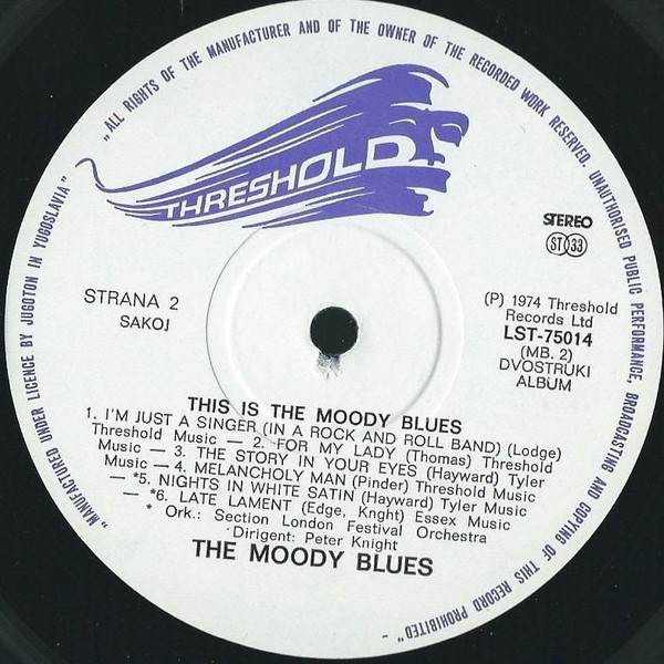 The Moody Blues - This Is The Moody Blues (2xLP, Comp, Gat)