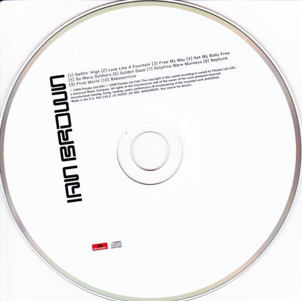 Ian Brown - Golden Greats (CD, Album, Enh, Ger)
