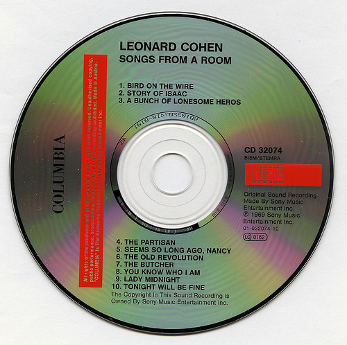 Leonard Cohen - Songs From A Room (CD, Album, RE)