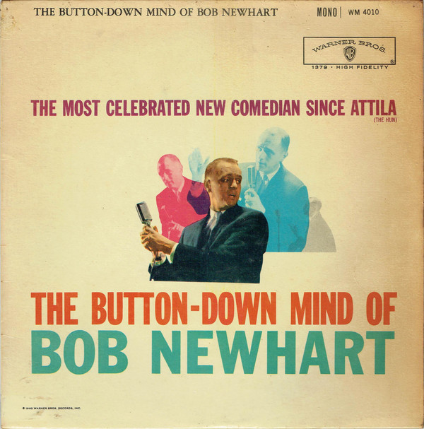 Bob Newhart - The Button-Down Mind Of Bob Newhart (LP, Mono)