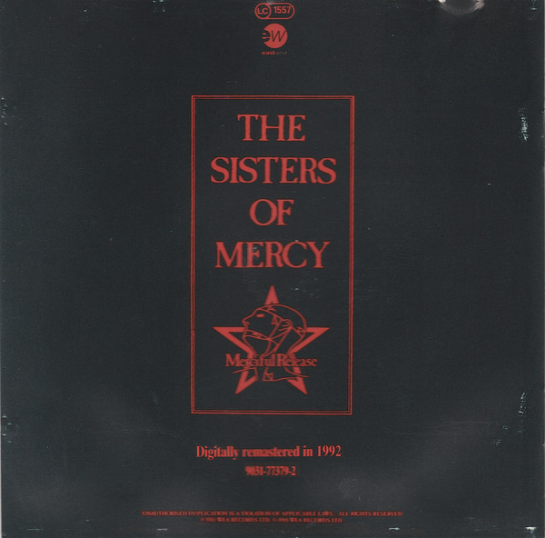 The Sisters Of Mercy First And Last And Always Cd Album Re Rm Woodstock Shop