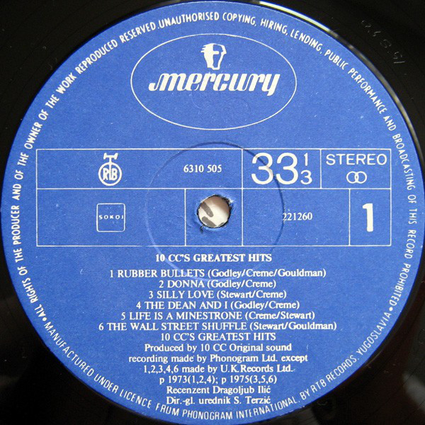 10cc Greatest Hits 19721978 (LP, Comp, RE) Woodstock Shop 10cc Greatest Hits 19721978 (LP, Comp, RE) Woodstock Shop