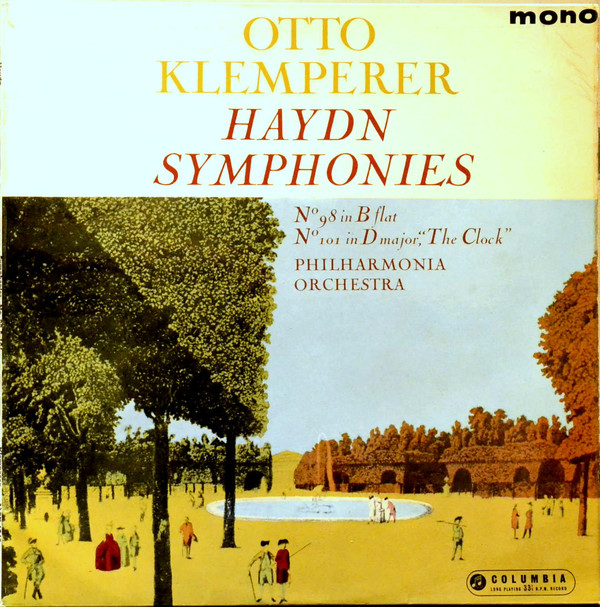 Haydn* - Otto Klemperer, Philharmonia Orchestra* - Symphonies No. 98 & 101 (LP, Mono)
