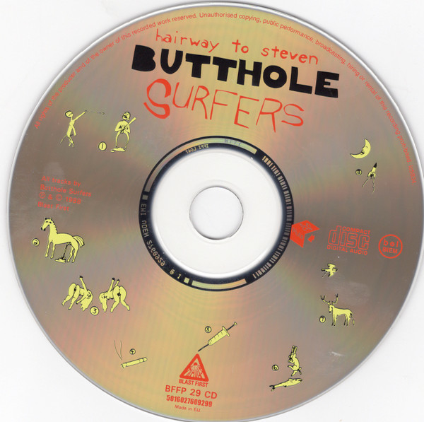 Butthole Surfers - Hairway To Steven (CD, Album, RE)